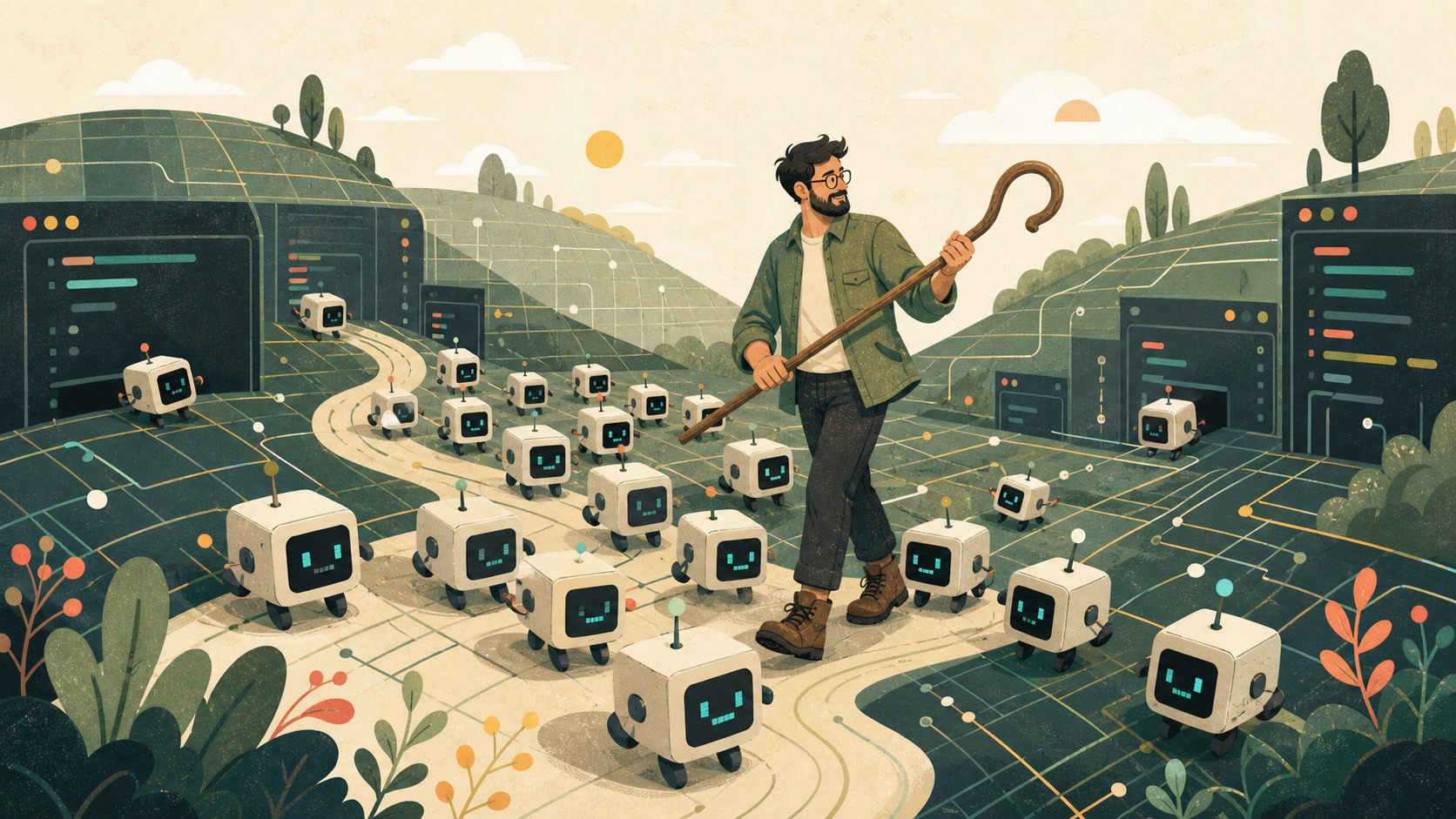 How I actually run a swarm of coding agents